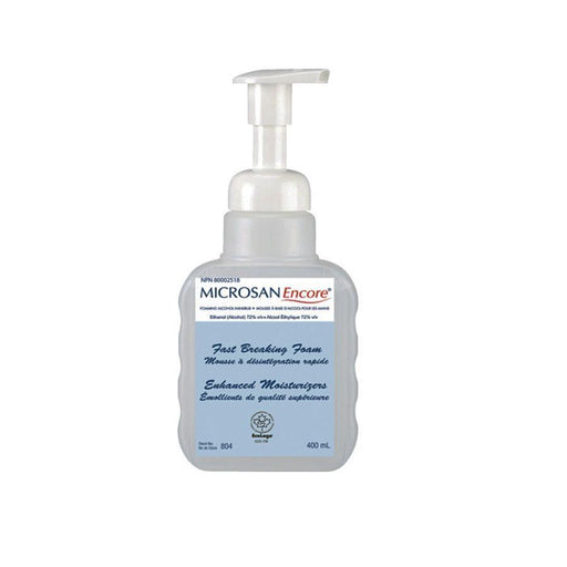 Microsan Encore ®  Foam Alcohol Rub, Hand Sanitizer, 72% alcohol, Pump top (4447579537521)