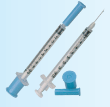 Tuberculin Syringe, 1cc Needle, 25G x 5/8", Zero Dead Space, 10/bg, 10 bg/bx (4422881214577)